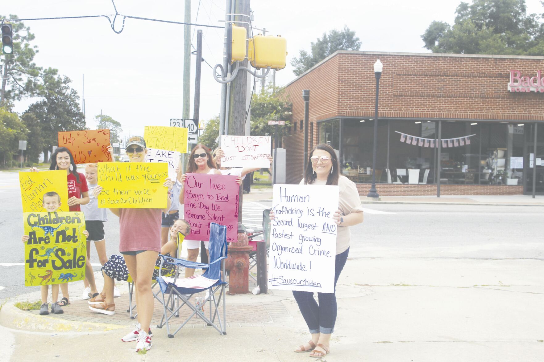 Save the Children rally held